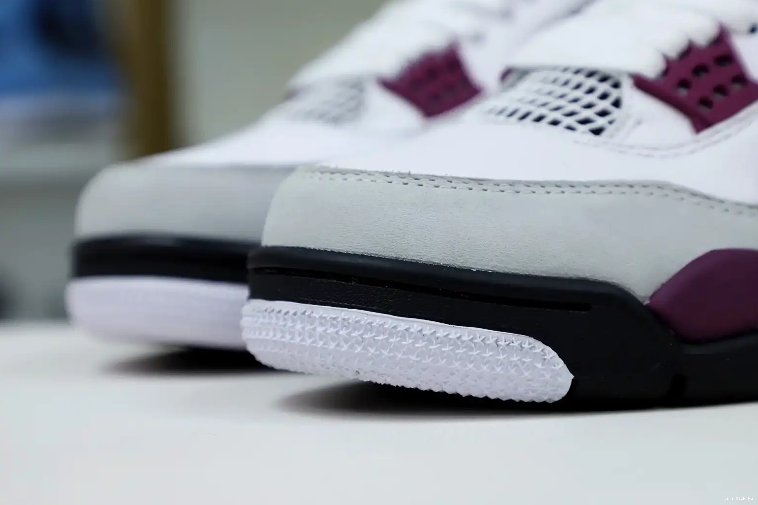 AIR JORDAN Kimikick SAINT-GERMAIN JORDAN RETRO X PARIS 4 AIR 'BORDEAUX' 0727